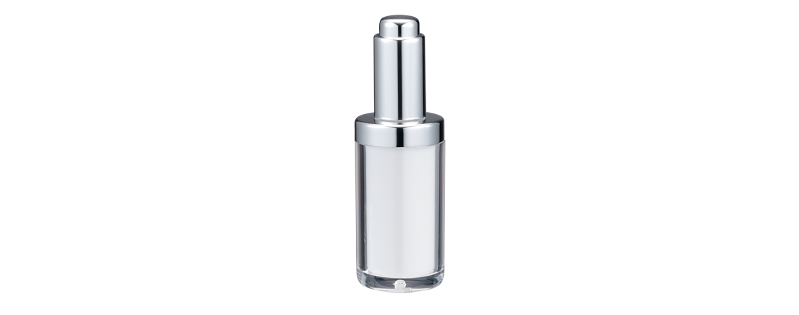 Bottiglia dropper rotonda in acrilico da 50ml - Serie E-50-JH Premium Diva Bottiglia dropper rotonda in acrilico da 50ml - Serie E-50-JH Premium Diva